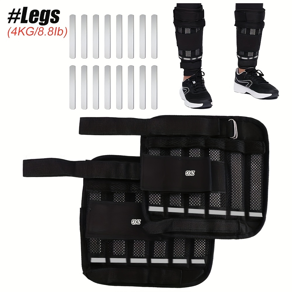 B&M Durable Fitness 4lb 5lb Poids de cheville et de poignet 2kg 1kg Sac de sable d'entraînement ajustable en néoprène avec protection pour les pieds et sangles de cheville - Chine Poids