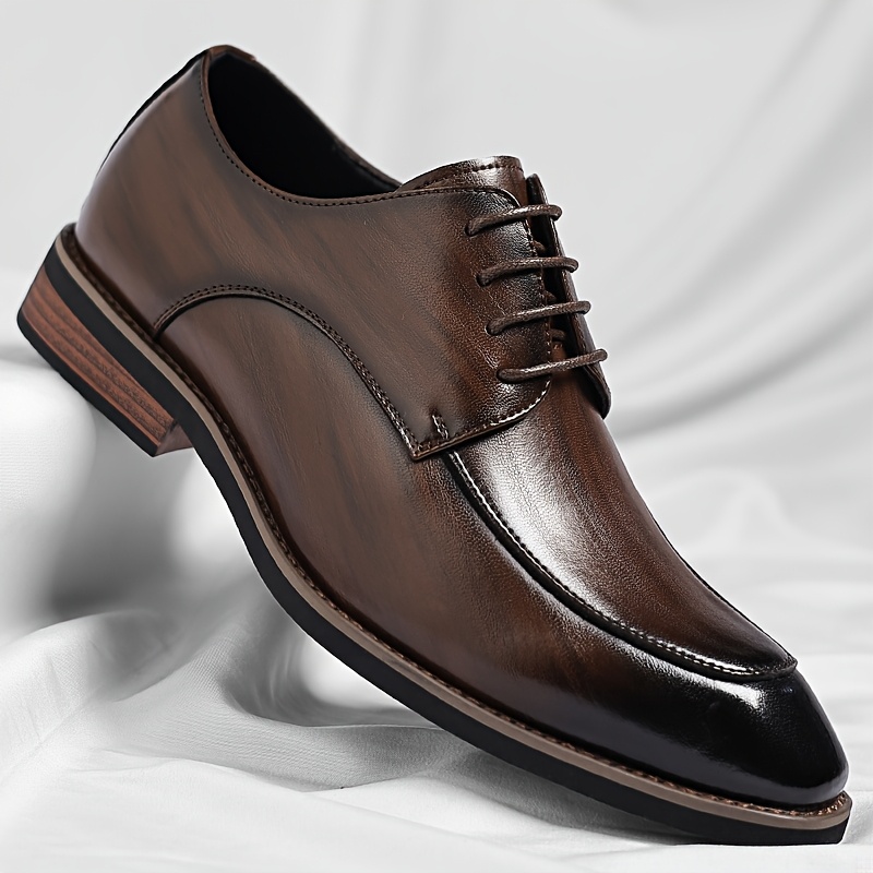 casual shoes best mens dress shoes under 100 s1009 mens business casual shoes solid color low Temu Kuwait