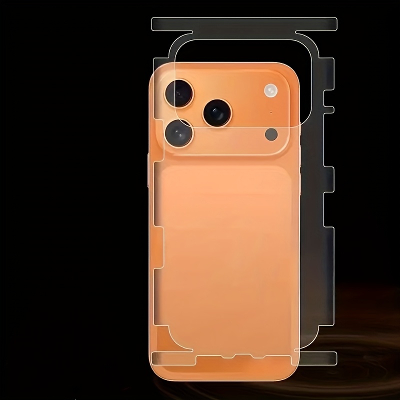 TEMU 1 pz Pellicola per Retro Telefono per Iphone 17/17Air/17Pro/17Promax, Copertura Posteriore in Gel Idrocollo Completamente Avvolgente per Serie