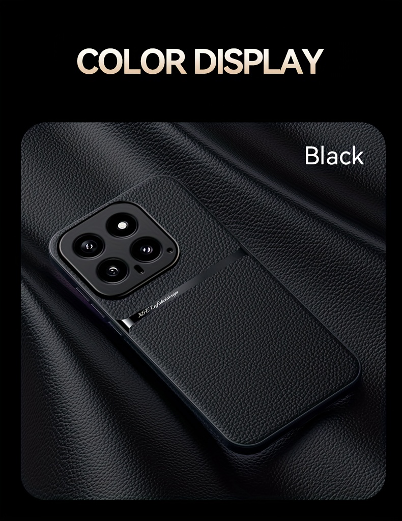 1pc faux leather protective mobile phone case for xiaomi 14 ultra 14 pro 14 13 pro   pro 12 11 pro 11 10 pro 10 details 5