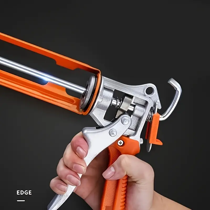 1pc filling gun anti drip glass gun thickened handle rotating integrated filler automatic cutting and structure gun manual anti drip thickening rotation tool for supplies home decoration details 7