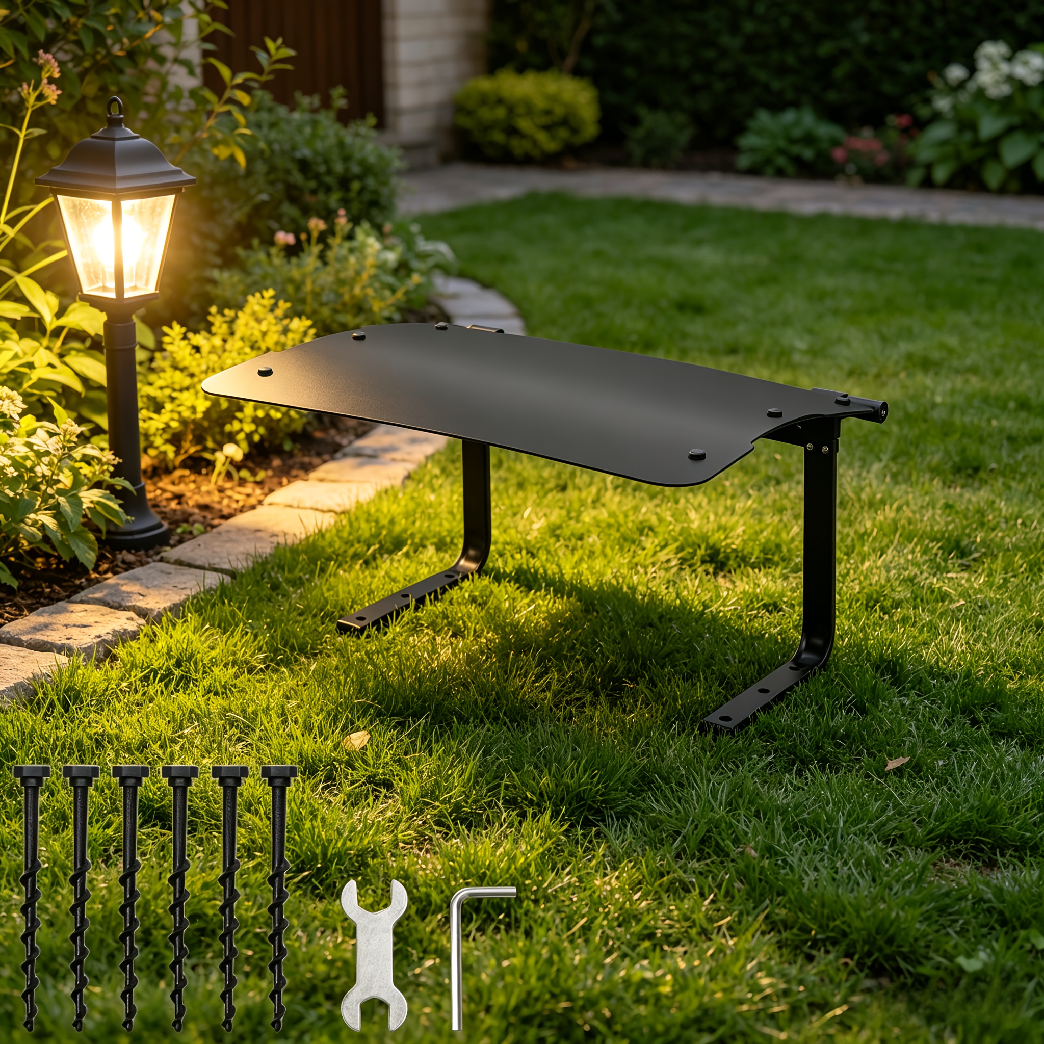 Image of Folding Robot Lawn Mower Garage Cover 73x57x40cm Uv Protection Weather Resistant Outdoor Shelter Heavy Duty Lawn Mower Accessories Portable Lawn Mower Garage Protector