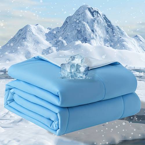1pc cooling comforter blanket for hot sleepers bedding to for breathable lightweight blanket machine washable twin queen king summer