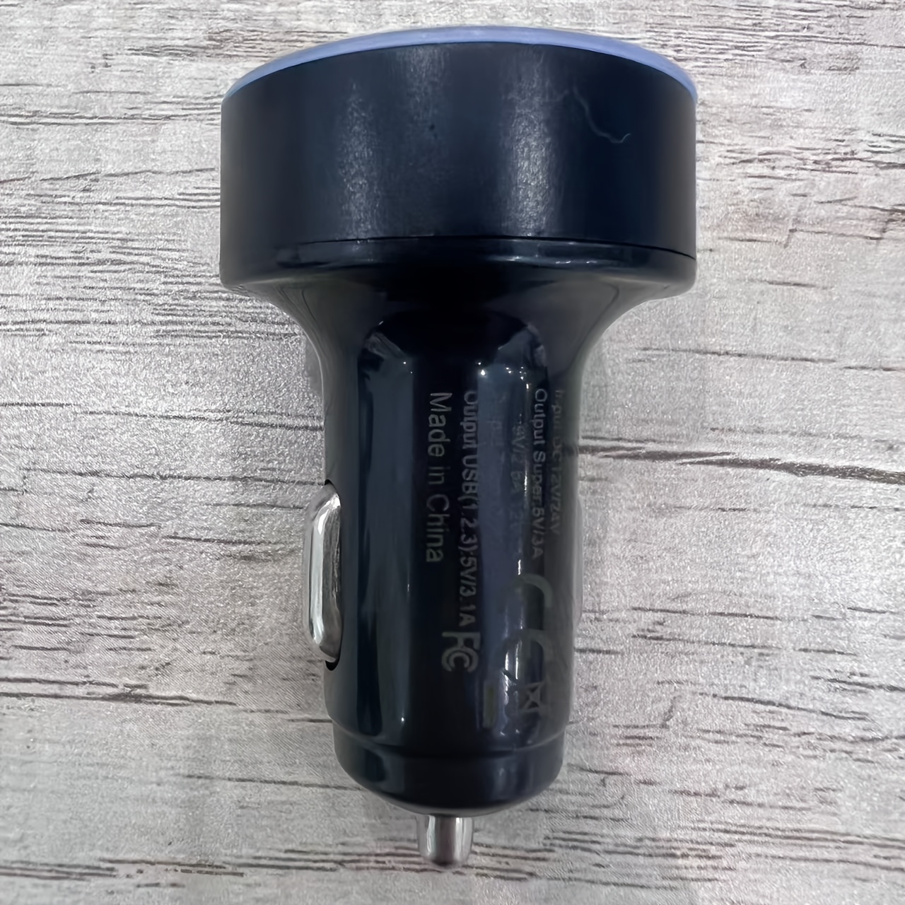 TEMU Upgraded 6-in-1 66w Fast Car Charger, Dual Pd3.0 & Qc3.1 Quick Charging, 4 Usb Ports And 2 Type-c Ports With Voltage Display, Portable Vehicle
