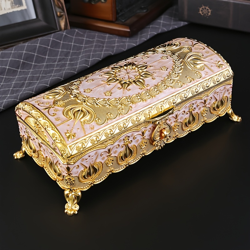 European-Style Retro Jewelry Box, Wedding Gift