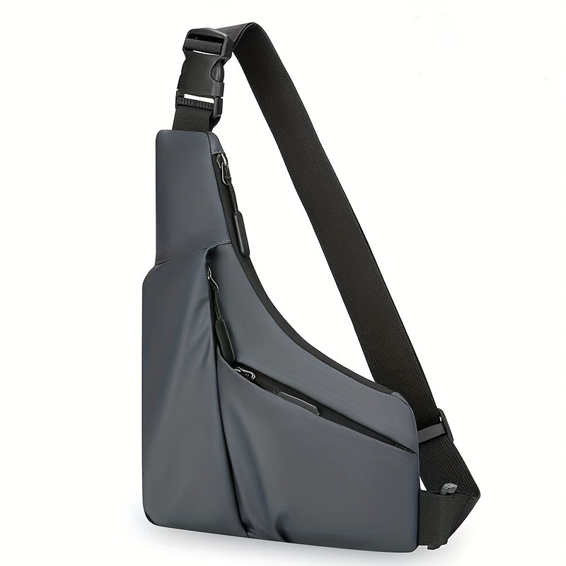 TEMU Sac banane unisexe pour homme et femme avec sangle réglable en bandoulière/sac à dos - Sac de poitrine léger adapté pour , de sport, les , les