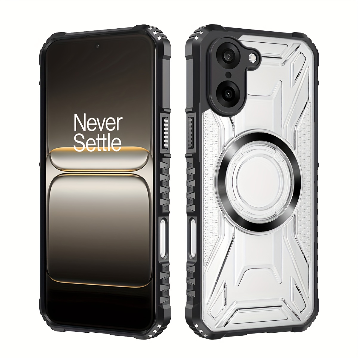 TEMU Phone Case - This New All-inclusive Shockproof Phone Case Is Designed For Oneplus 1  Nord 5/nord Ce5/nord 4/13/13r. It Features A Built-in Cd