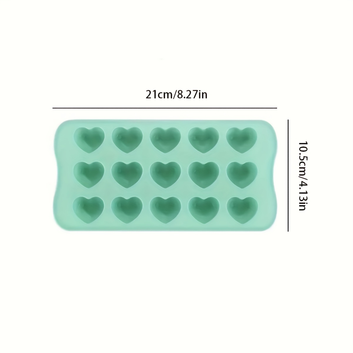 1pc 3d heart shaped chocolate mold   diy cake decorating and baking silicone mold for jelly and   gadgets and accessories for home kitchen details 3