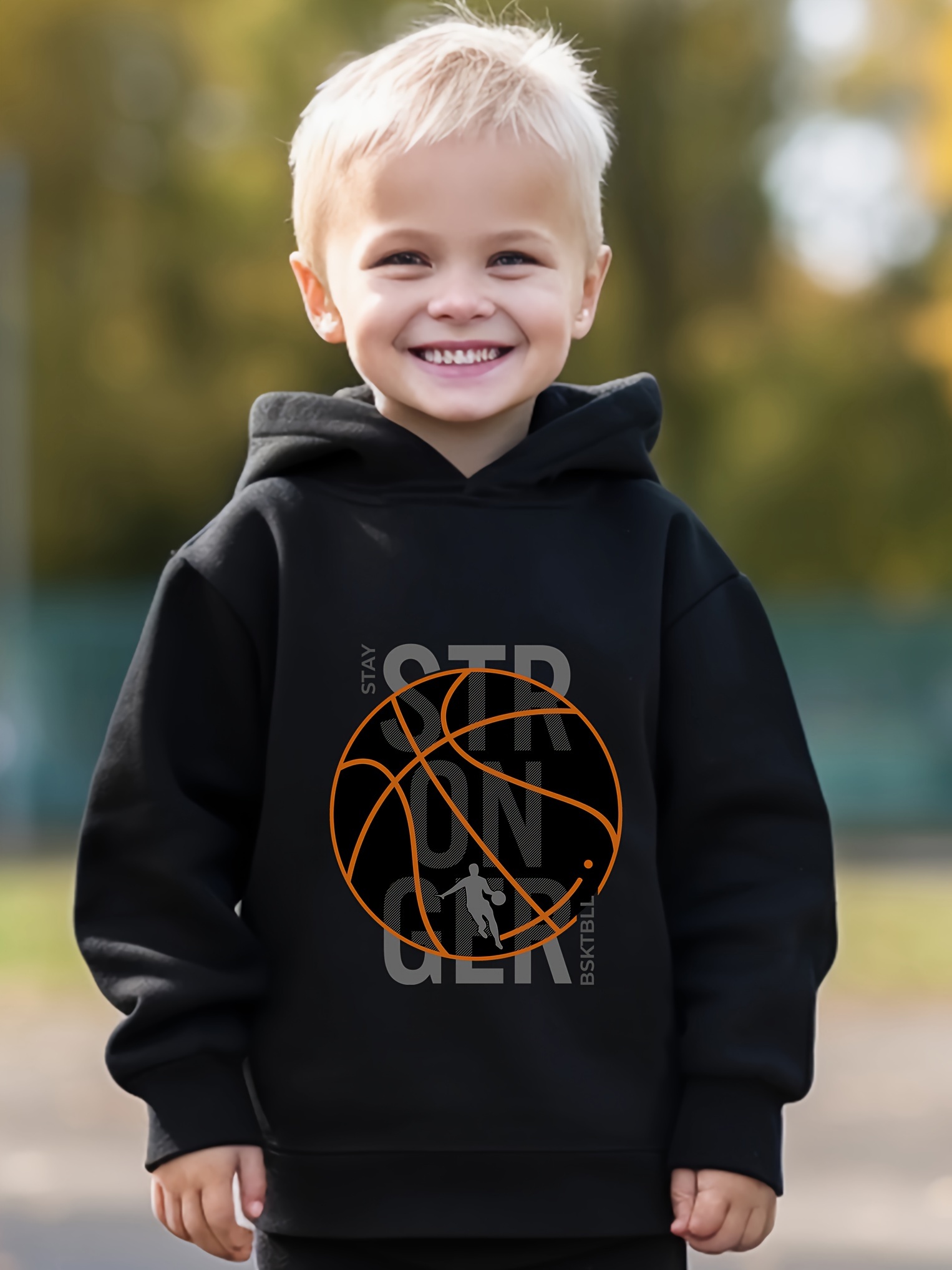 Basketball Print Boys Girls Outfits Casual Crew Neck Long - Temu Portugal