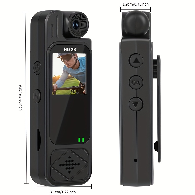 caméra de sécurité mini y9 – vidéo 2k hd, rotatif à °, détection de mouvement, vision ir, usb, compatible avec carte tf jusquà 128 go Détails du produit 0