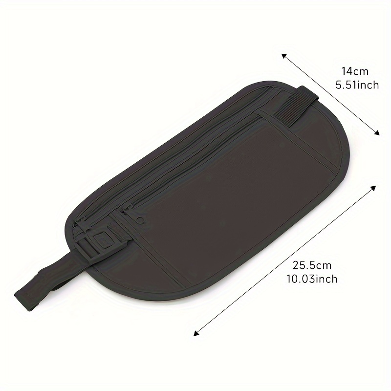Image of 1pc Multifunctional Ultra-thin Invisible Fashion Waist Bag