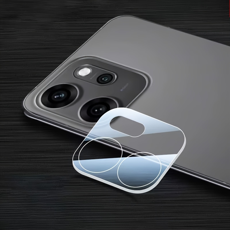 TEMU 2 protectores de lente de cámara 3D para OPPO Reno 14F, vidrio templado protector