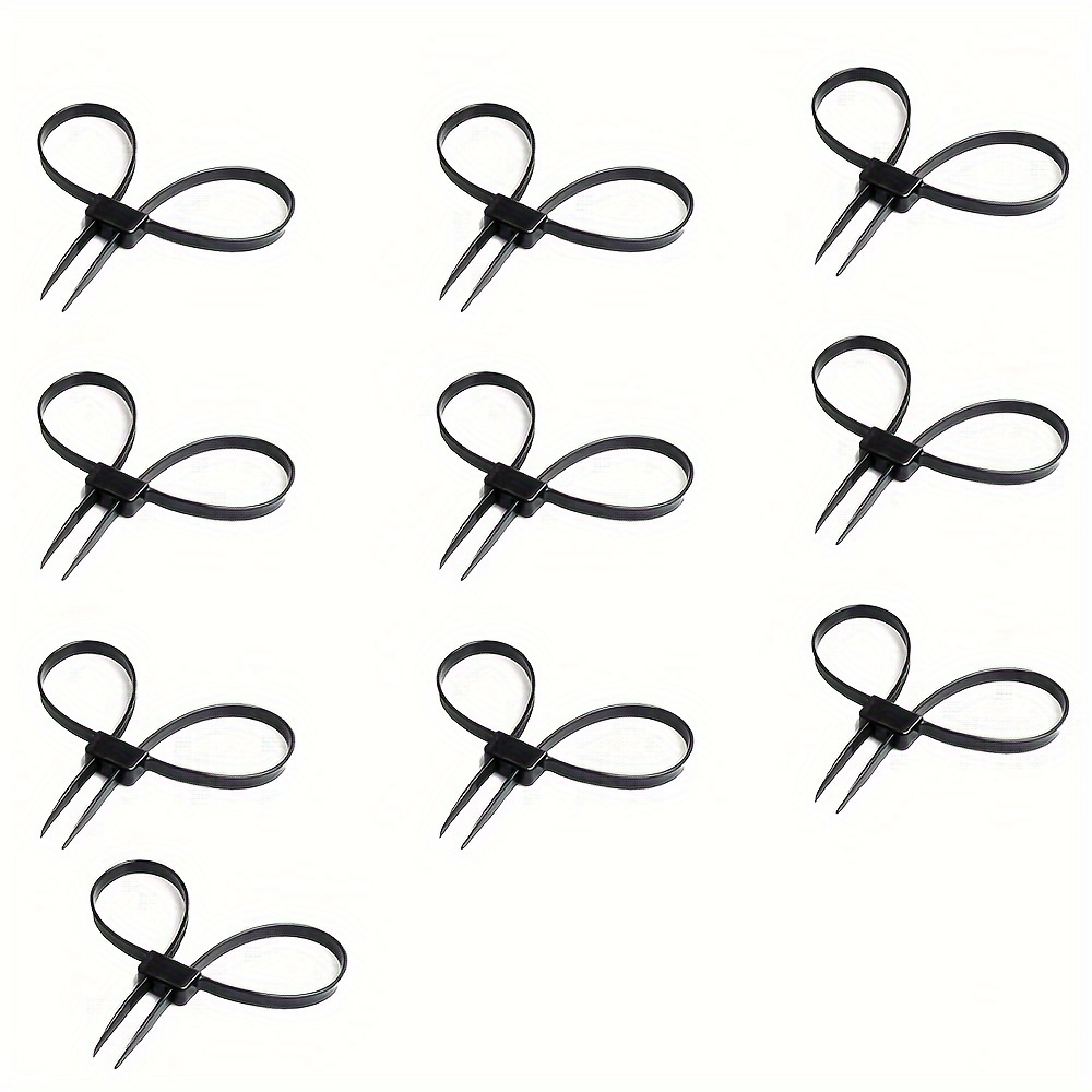 Image of 1/3/10pcs Zipper Tie Elastic Tie, Tie To Secure 2 Items With Uv And Heat Resistant Ties Used In A Of Applications