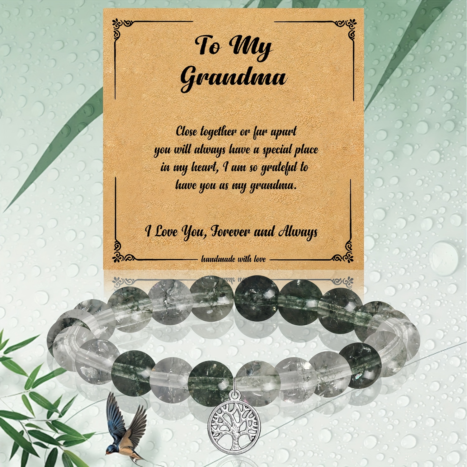 Comfortable Elegant Stretchy Bracelet, Gift for Grandma