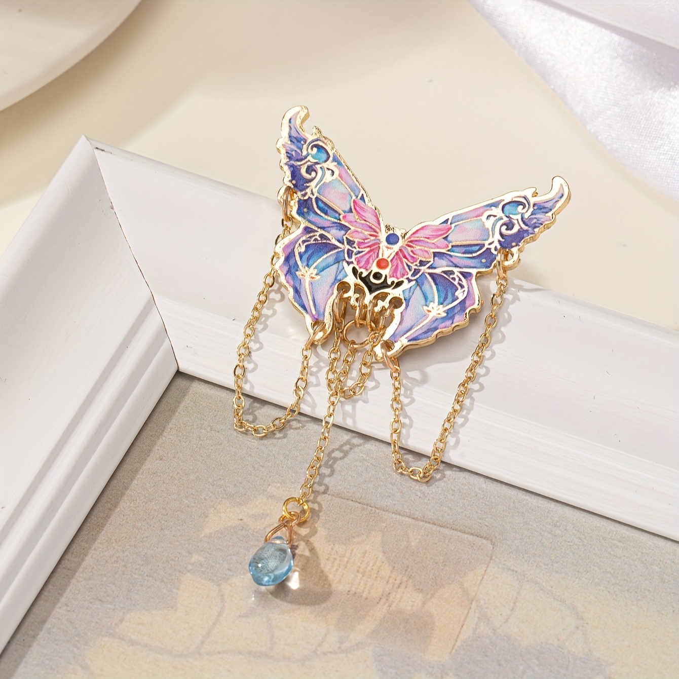 Elegant Butterfly Brooch Pin - Chic Alloy Accessory For Suits, Perfect For Daily Wear &amp; Parties, Valentine'S Gift