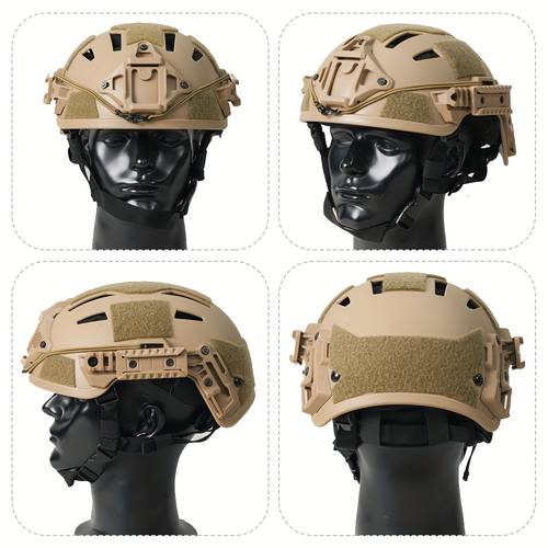 -Action Helmet, Convenient Design for Use: & Sports CS Game COS Prop