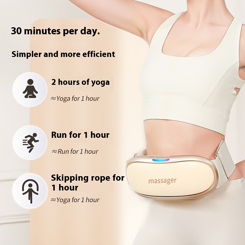 Belly Fat Burner Men Massage Belt Fitness Vibration Fitness