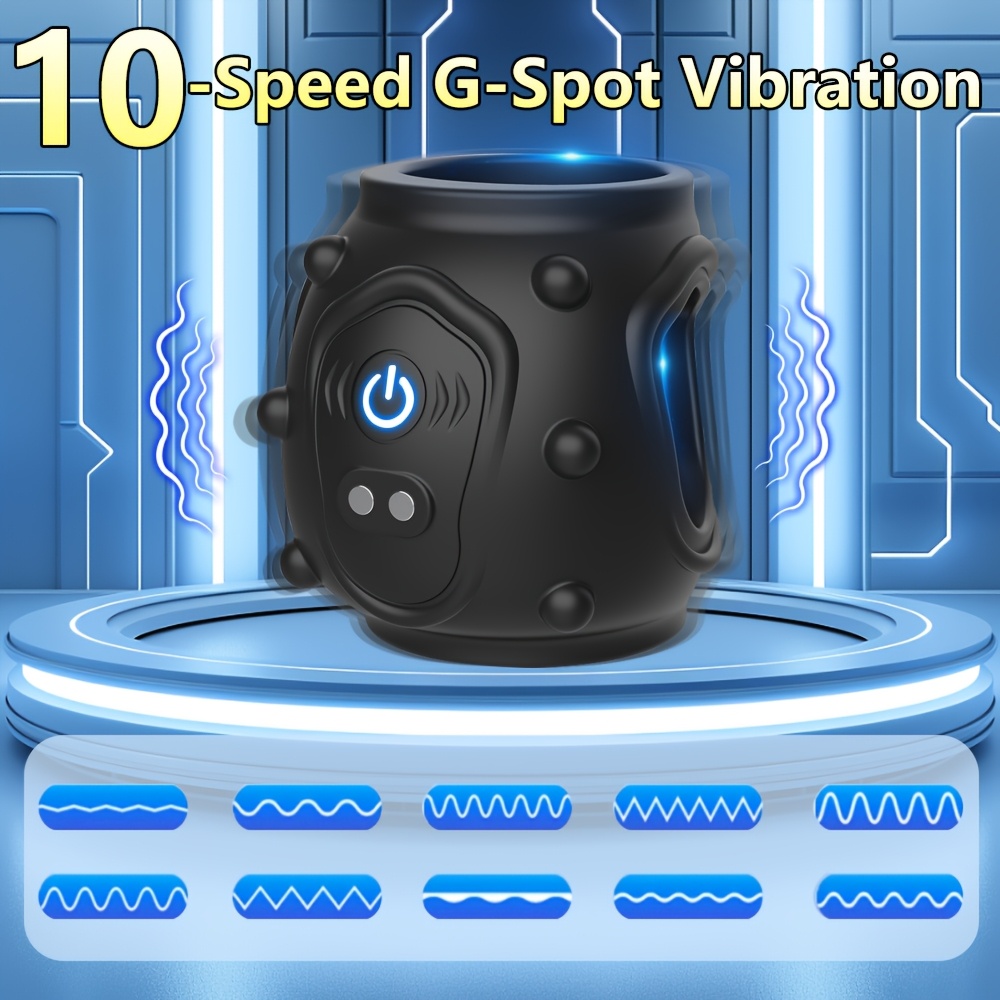 Vibrating Penis Sleeve Rooster Ring