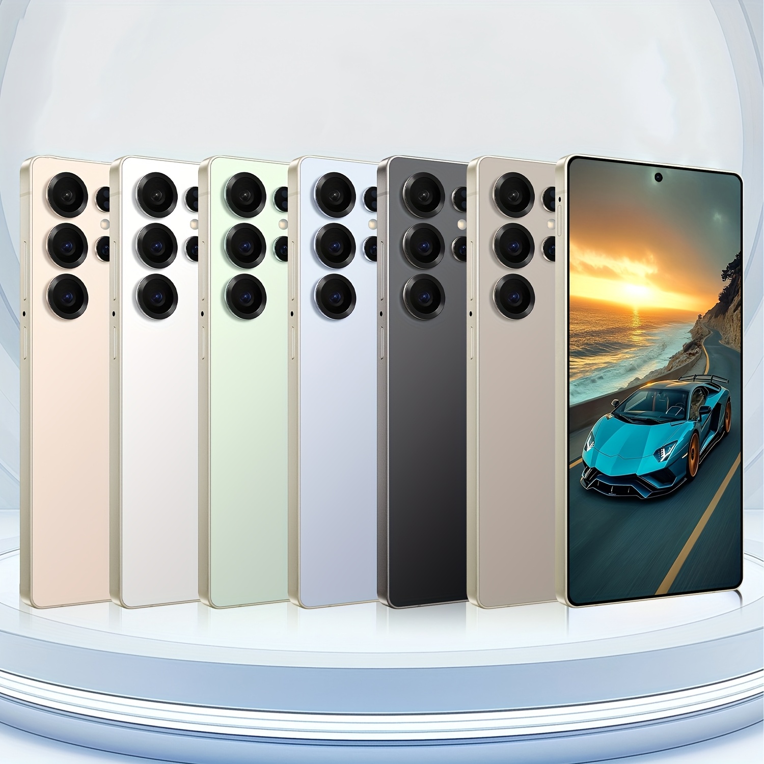 світовий смартфон android 14 з 8 гб + 256 гб памяті, 6.8-дюймовим дисплеєм, подвійним sim-карткою, вбудованим s pen, акумулятором 5800 маг, камерами 72 мп + 108 мп, швидким заряджанням, розпізнаванням обличчя - без зарядного пристрою, смартфон для гри | функція s pen | зарядка через usb type c детальніше 0