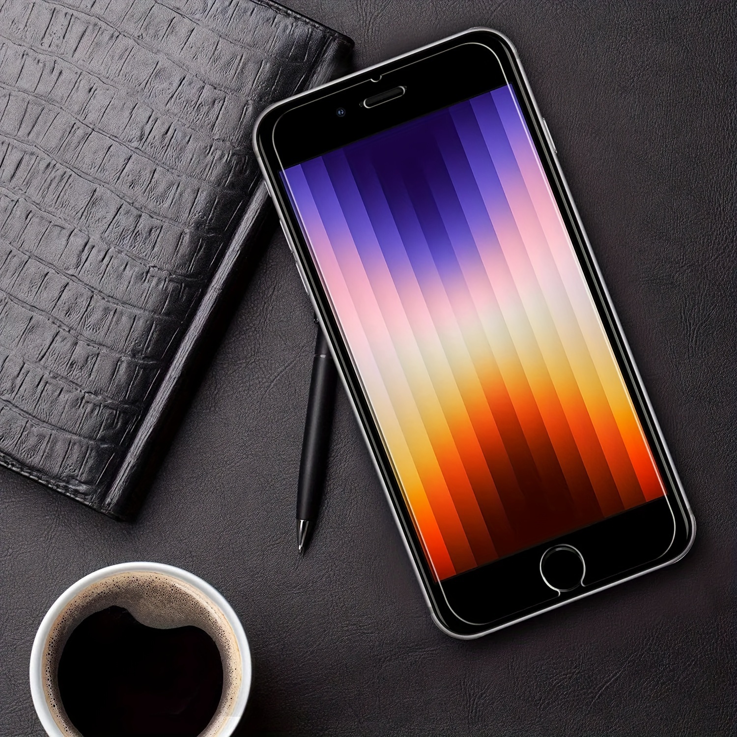 3pcs Protective Glass for iPhone 6 6S 7 8 SE2 SE3 Screen Protector for iPhone SE 2020 SE 2022 Glass Not Full Cover