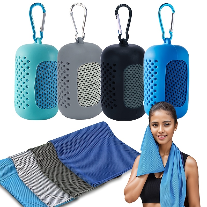 Quick- Towel & Neck Wrap Suitable For Gym, Yoga, Camping, Hiking - Lightweight Breathable Square Bandana With Instant, Portable For Swimming, Outdoor Activities, Hand Washable For &