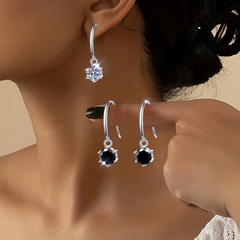 

Of Autumn And Winter New S925 Sterling Silvery Earrings, Women's Earrings, Fashion And Luxury, Are Good Or Family, Ladies For , Birthday Gifts, , Valentine's Day, Halloween, Christmas, And Festivals