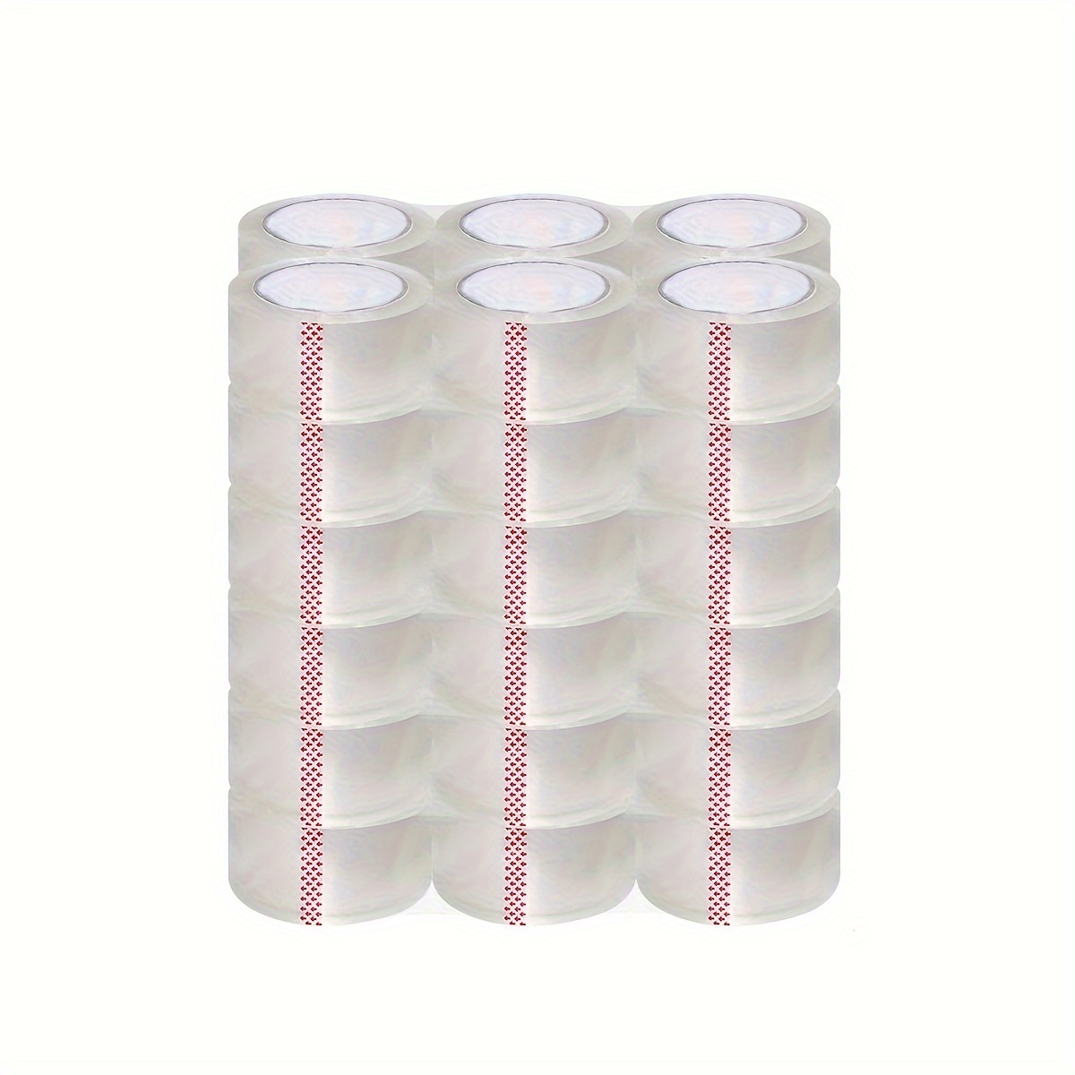 

36 Rolls In A Case Resistant Packaging Tape (1.88in/ 48mm) Strong Adhesive, Spare Tape For Packaging & Shipping