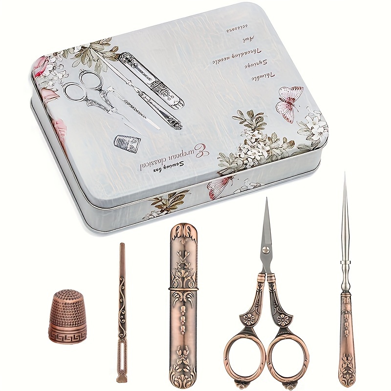 

6pcs/set Retro Scissors Set