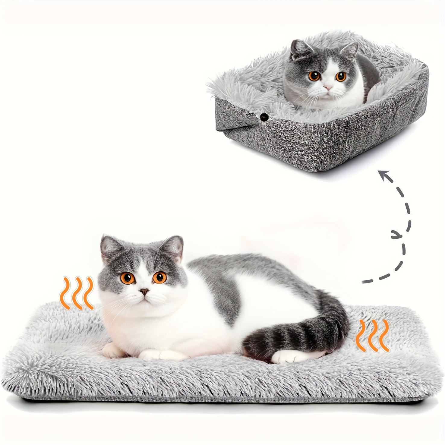 

-warming And Mat & - , Calming Pp Sofa, / Cushion Pad For To Breeds, Not Assembled