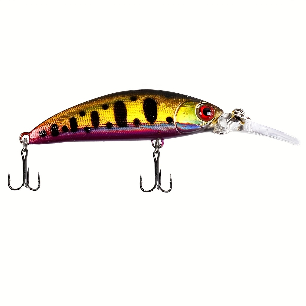 juego de 9 señuelos hipo minnow hundibles 7 cm / 2,75 pulgadas 6 g / 0,21 oz cebos artificiales plásticos para   y   jerkbaits crankbaits pesca Detalles del producto 9