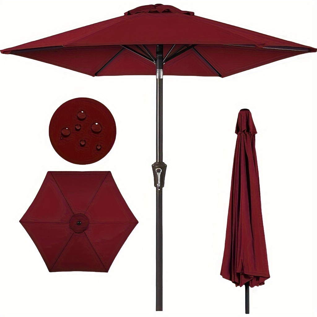 Patio Umbrella deals 7.5’ Outdoor Table Market