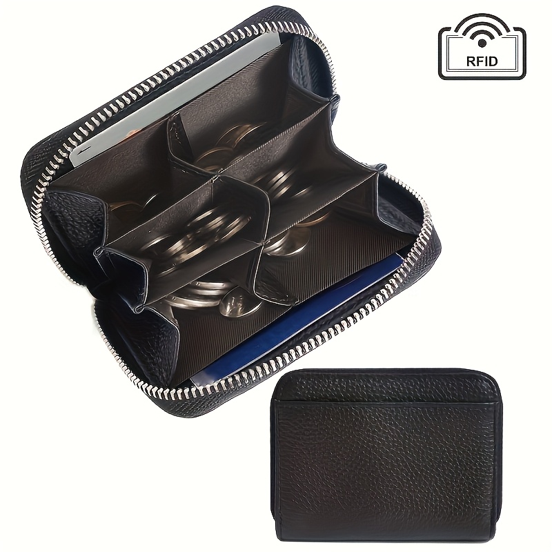 Image of Everyday Mini Wallet, -one Coin And Credit Card Holder, Organized Design, Ultra Portable And Compact