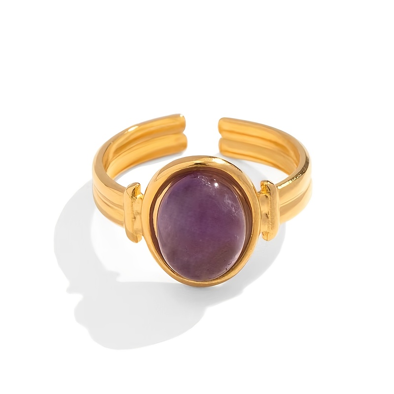Women's Vintage French-style 18K Golden Plated Ring