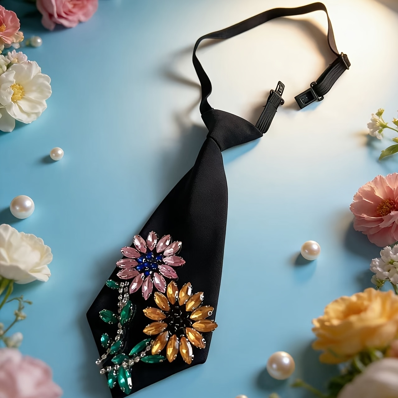 TEMU Tie | Vibrant Hue, Trendy Short Suits, Shirts, Or Peter Pan Collar Dresses For An Adorable, Chic Look And Fashion-.shine Bright In Crowd, At The