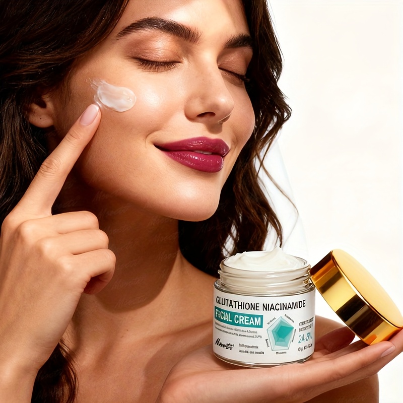 glutathione niacinamide cream provides deep hydration - Temu Oman