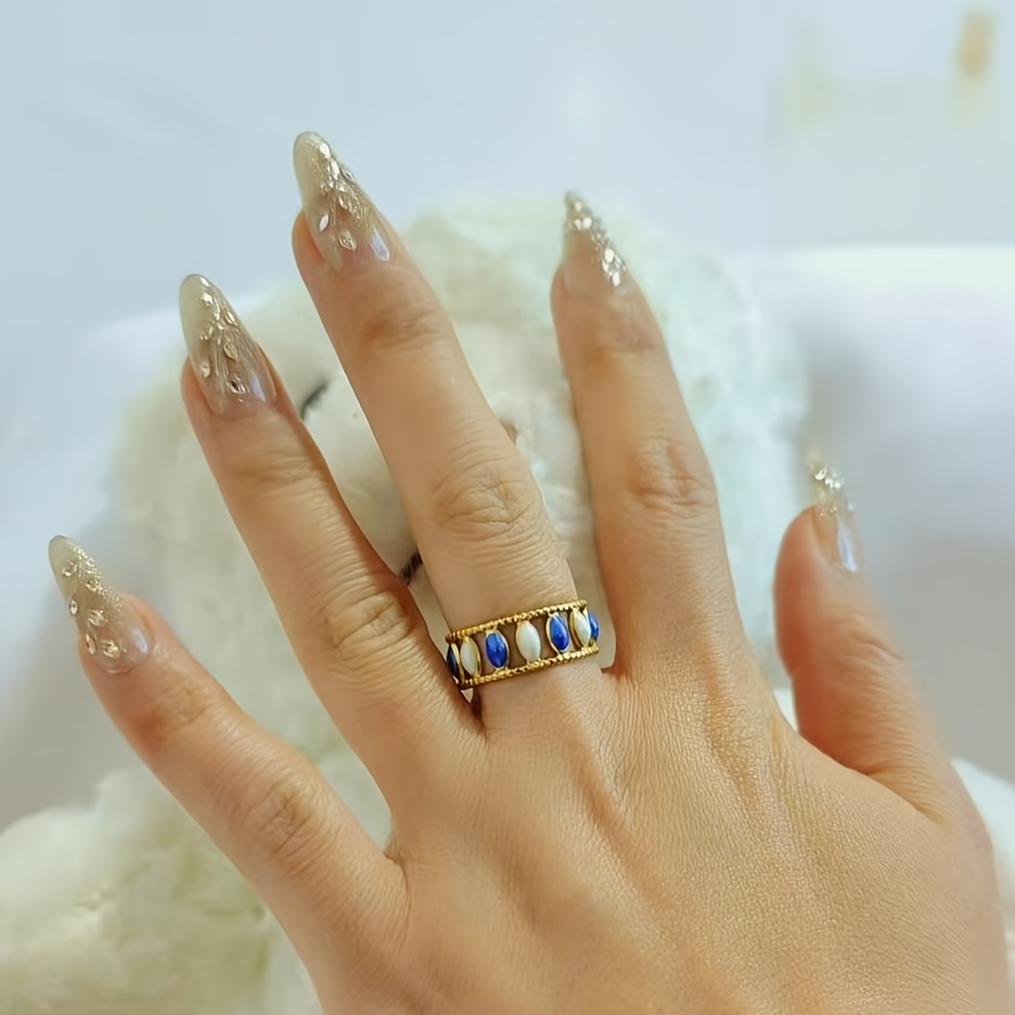 Minimalist Geometric Stainless Steel Open Ring