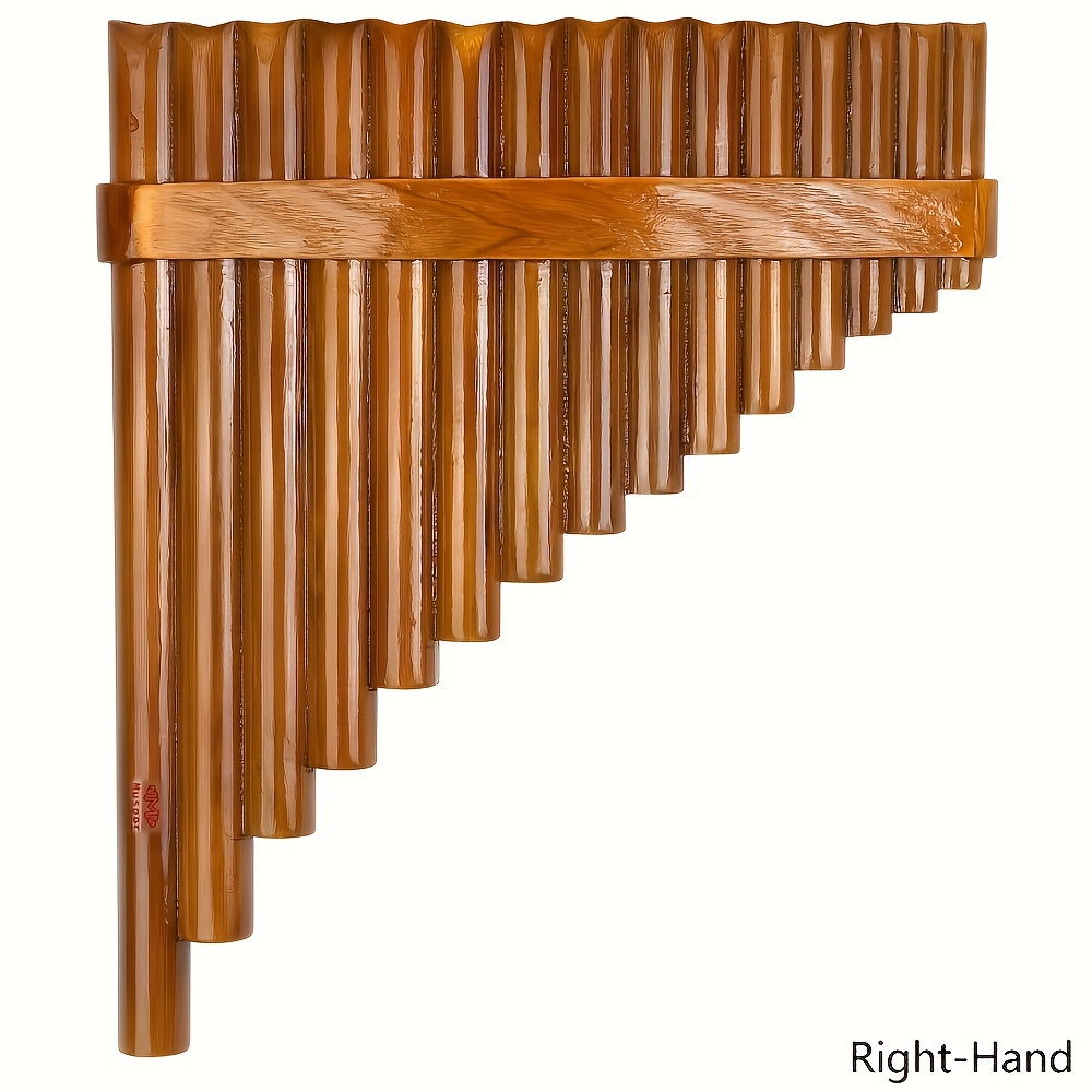 Handmade Bamboo Flute - Professional-Grade Recycled Wood Flute with 8- , Deep Brown Natural   & Ergonomic Fingering - Ideal for Beginners to Advanced Players, Durable & Portable Wind Instrument for Solo & Ensemble Performance - Handcrafted from Bamboo with Smooth Rich Tone & Easy Assembly for All Skill Levels, Bamboo Multi Flutes, Flute Instrument, Chinese Flute, Traditional Flutes, Bamboo Pan Flute