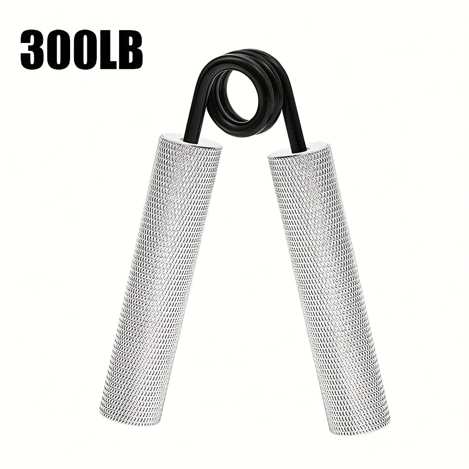 TEMU Lingpeng 50-300lb Resistance , Solid Aluminum Handle And Anti Rust Coated Spring, Anti Slip Texture Grip, Male And Female Strength Training Tool