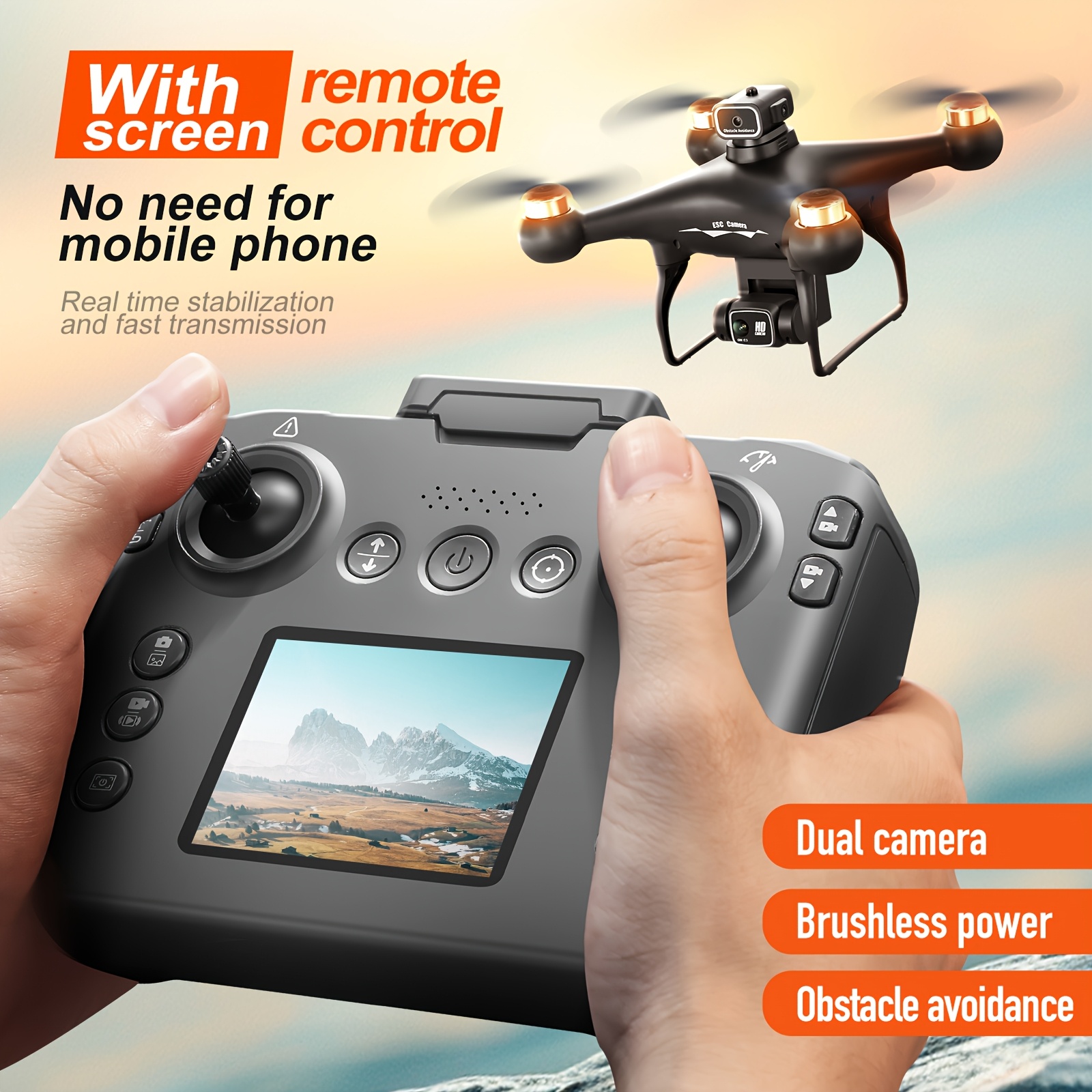 Multiple drone models available, Camera Equipped, Durable Construction