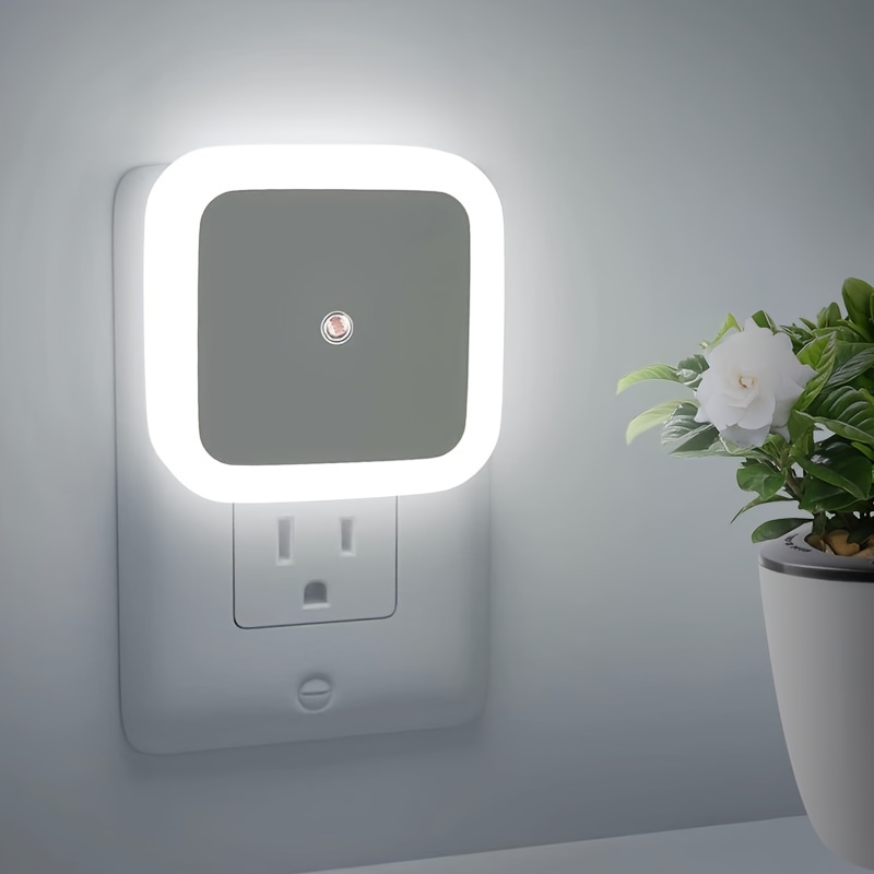   light night lights plug into wall dusk to dawn nightlight auto on off for bedroom bathroom hallway kitchen