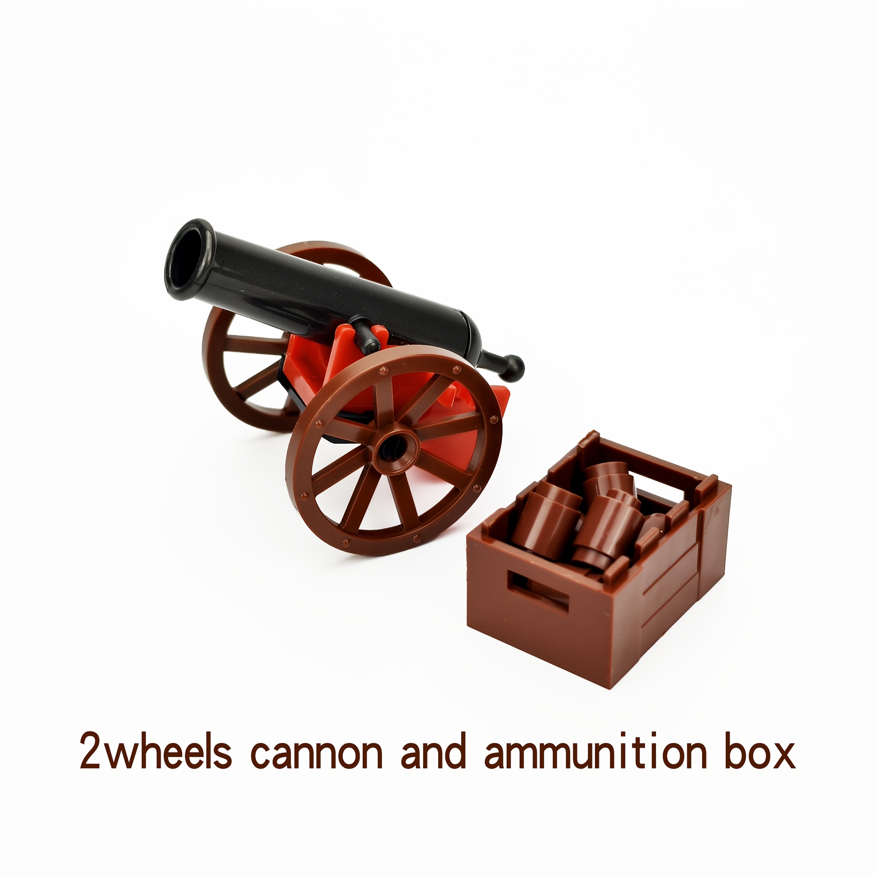 Artillery Military Mortar Sandbag Building Blocks Toy