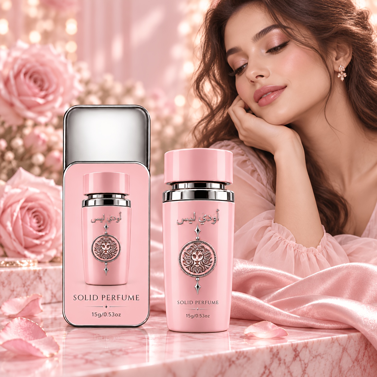 Arabian Pure Perfume, Floral Scent for Women, Fresh Body Mist, Exquisite Color Palette, High-End Women'S Perfume, Long-Lasting Fragrance, Showcasing Women'S Confidence And Charm, Compact And Portable, Refillable Anytime, Suitable for Dates, Work