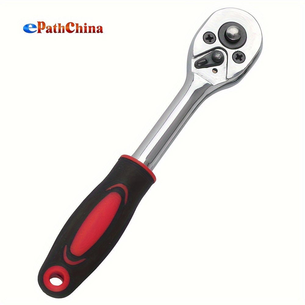 

1/4in Drive Ratchet Wrench Set Repair Tools For Vehicle Bicycle Bike Socket Wrench Kit Tool