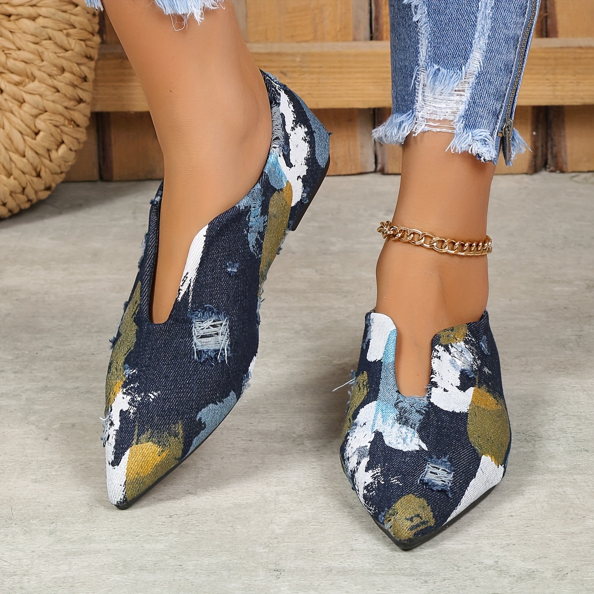 

Chaussures plates élégantes , ballerines légères , chaussures quotidiennes à