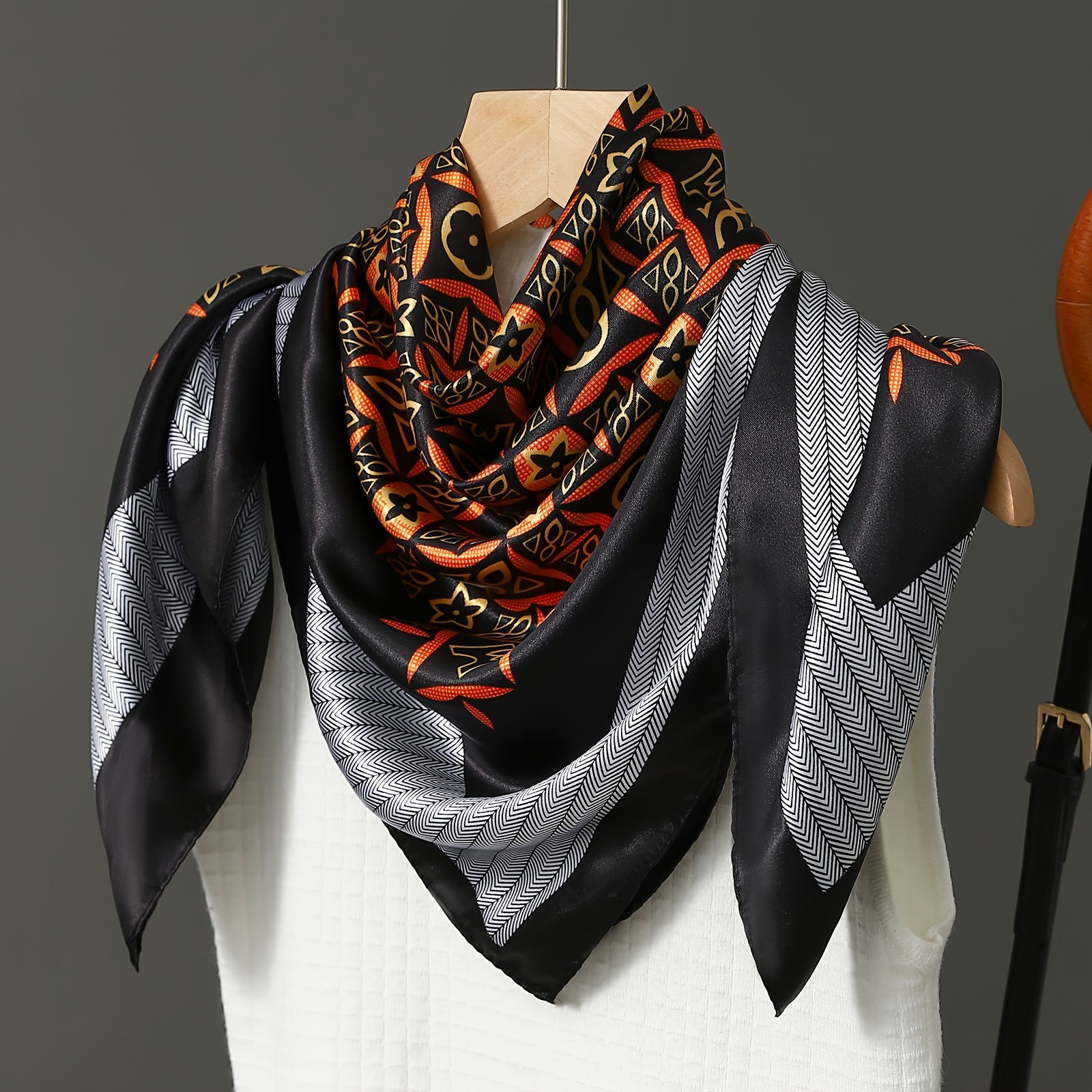 1 bandana shawl printed headscarf square scarf headscarf