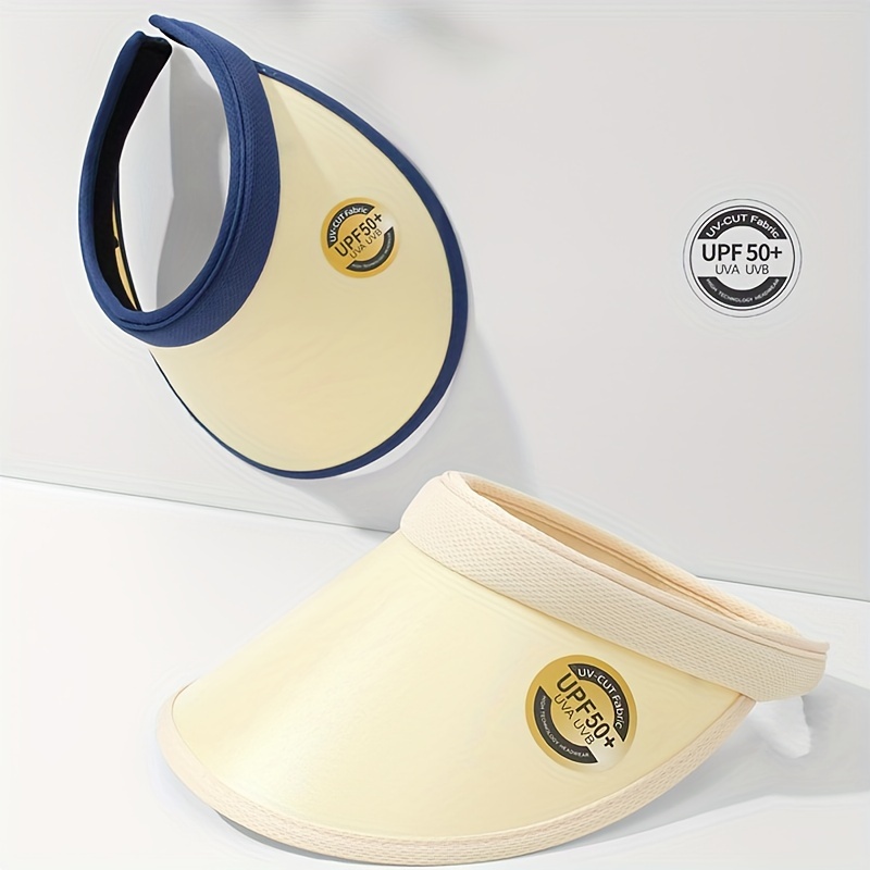 Sombrero Con Visera Plegable Transpirable Ajustable - Temu