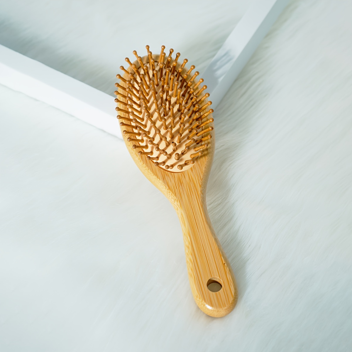 Image of Wood Comb Professional Air Cushion Massage Brush Hairbrush Comb Scalp Hair Bamboo Comb