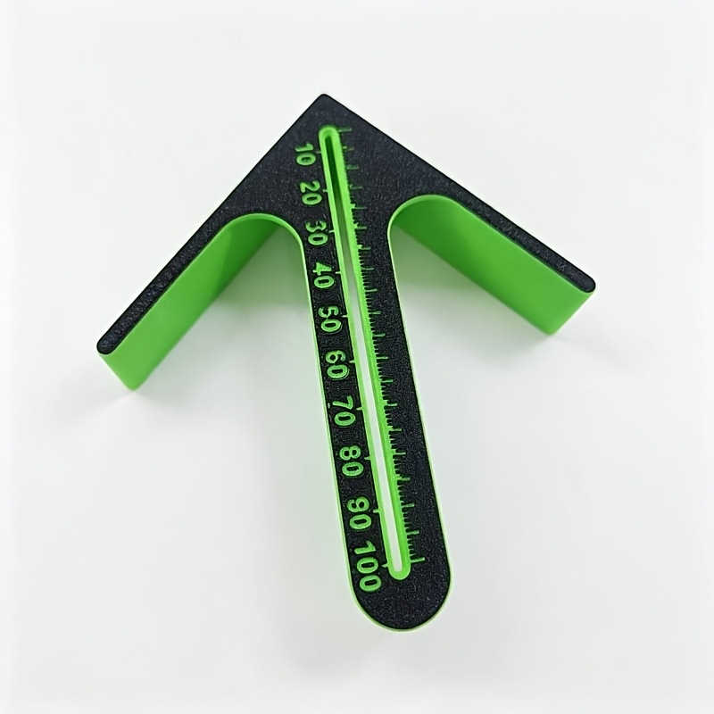 TEMU 1pc Woodworking Cylinder Center Positioning Marking Scale, Center And Line Marking Tool For Circles, Suitable For 200mm Round Logs, Woodworking