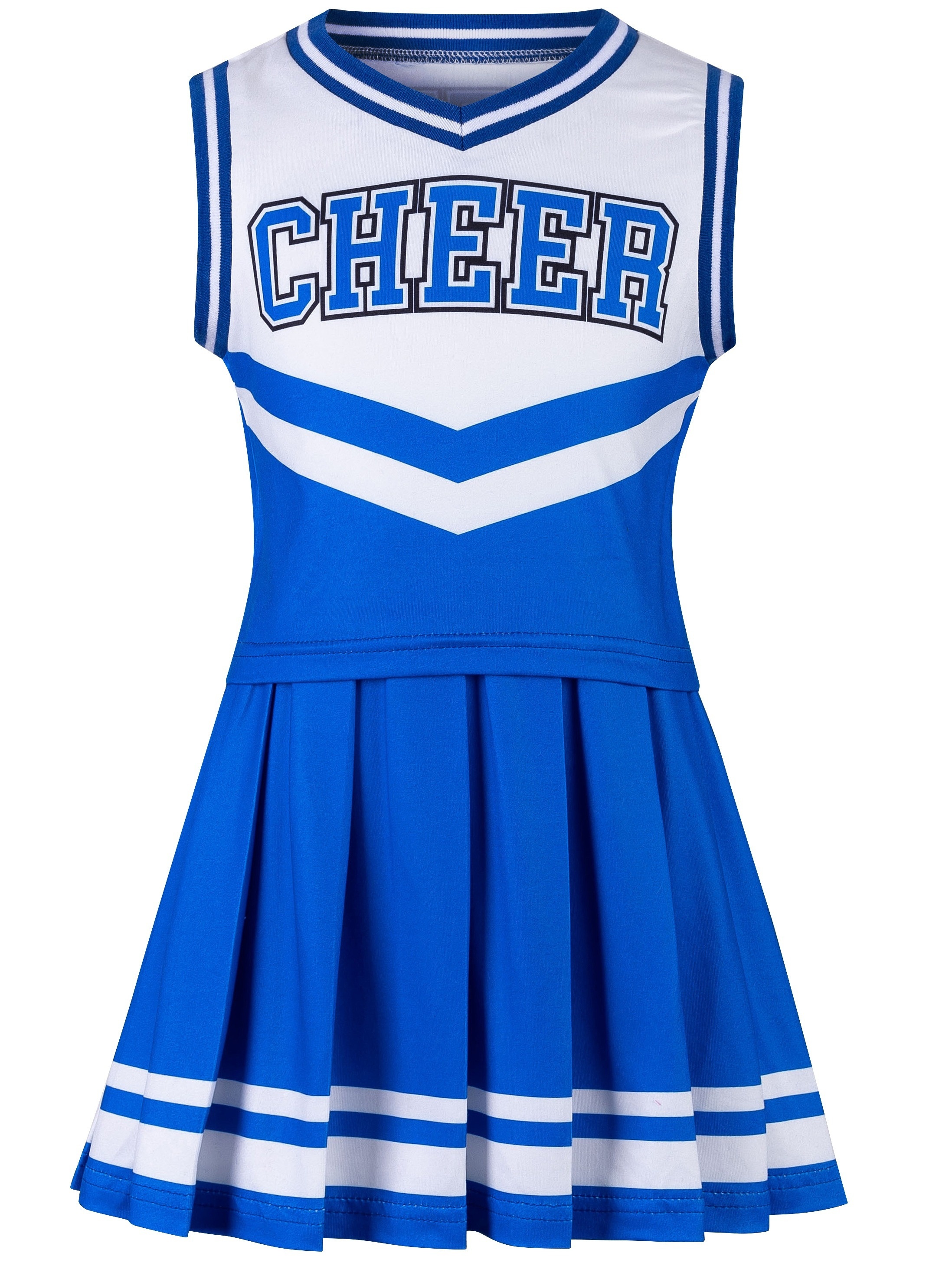 blue cheer dress Custom Purple Cheer Uniforms for Women Blue / XL main image 0