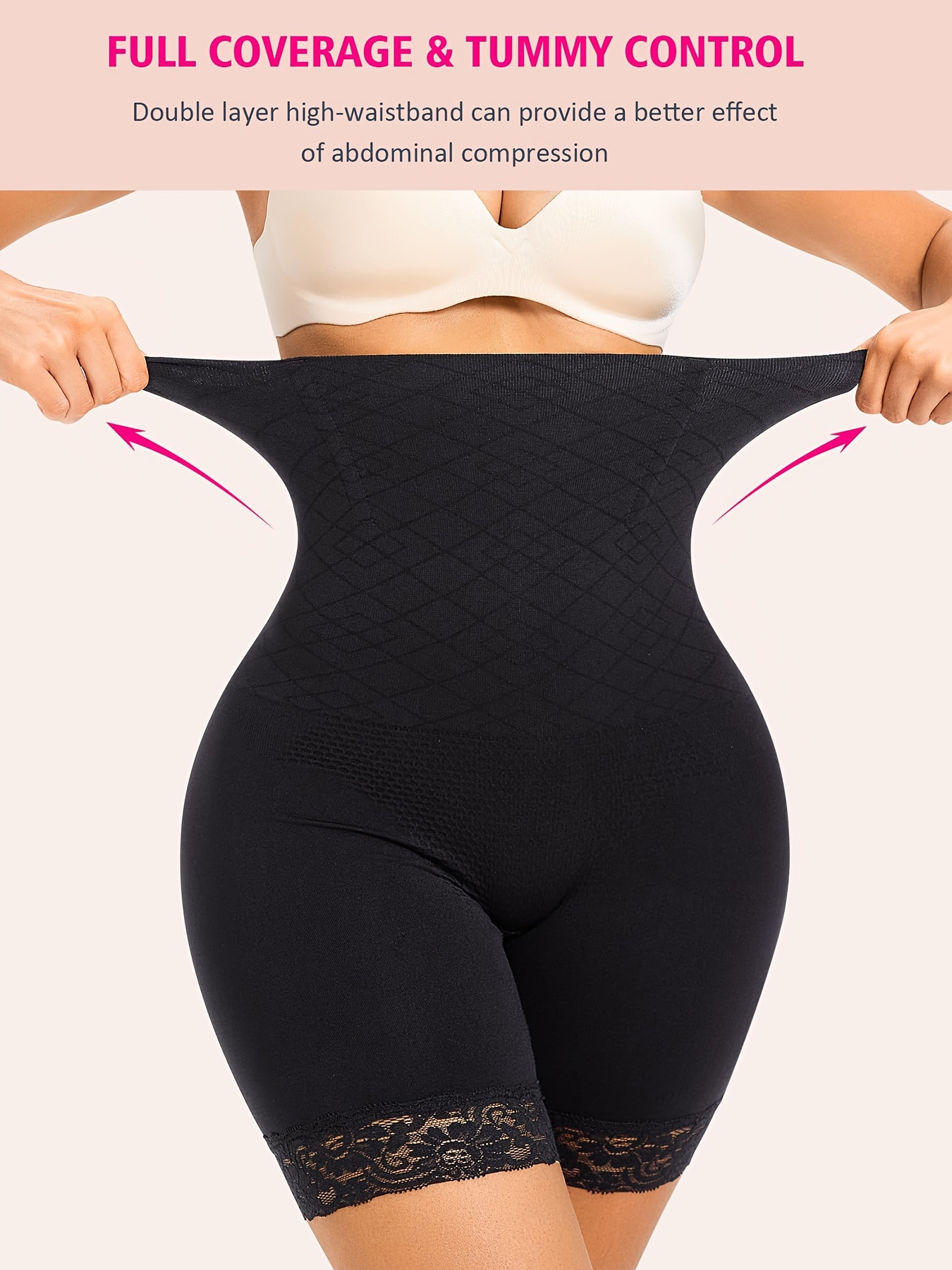 tummy control shapewear women high waist butt lifter panty Temu